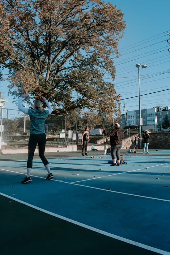 Exercise with Erica class in action