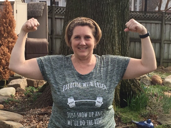 Robin — Exercise with Erica community member